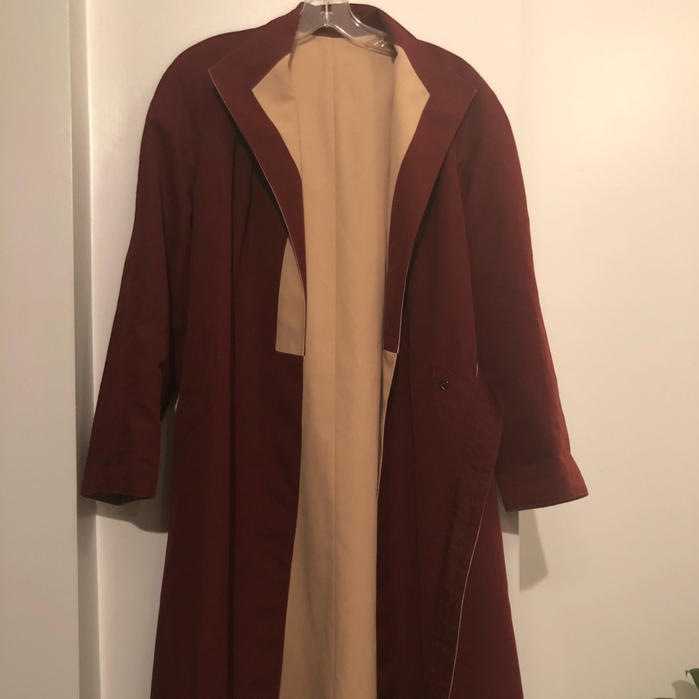Vintage Reversible Etienne Aigner Trench Coat